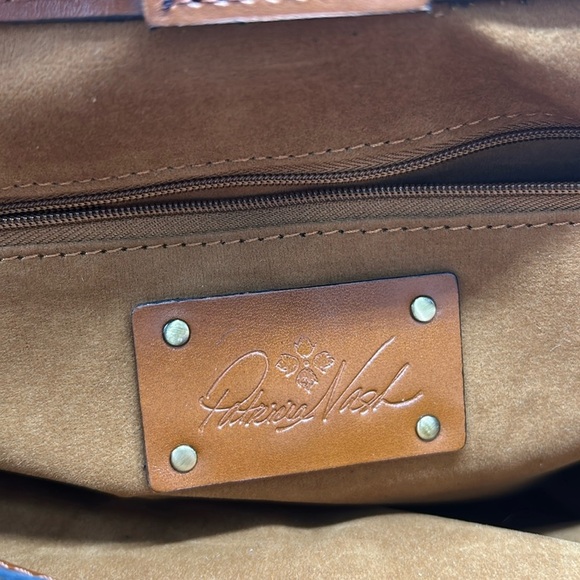 2049- Patricia Nash Tote Bag Genuine Leather NWT - Picture 9 of 14